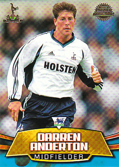 Darren Anderton Tottenham Hotspur 2002 Topps Premier Gold #TH1